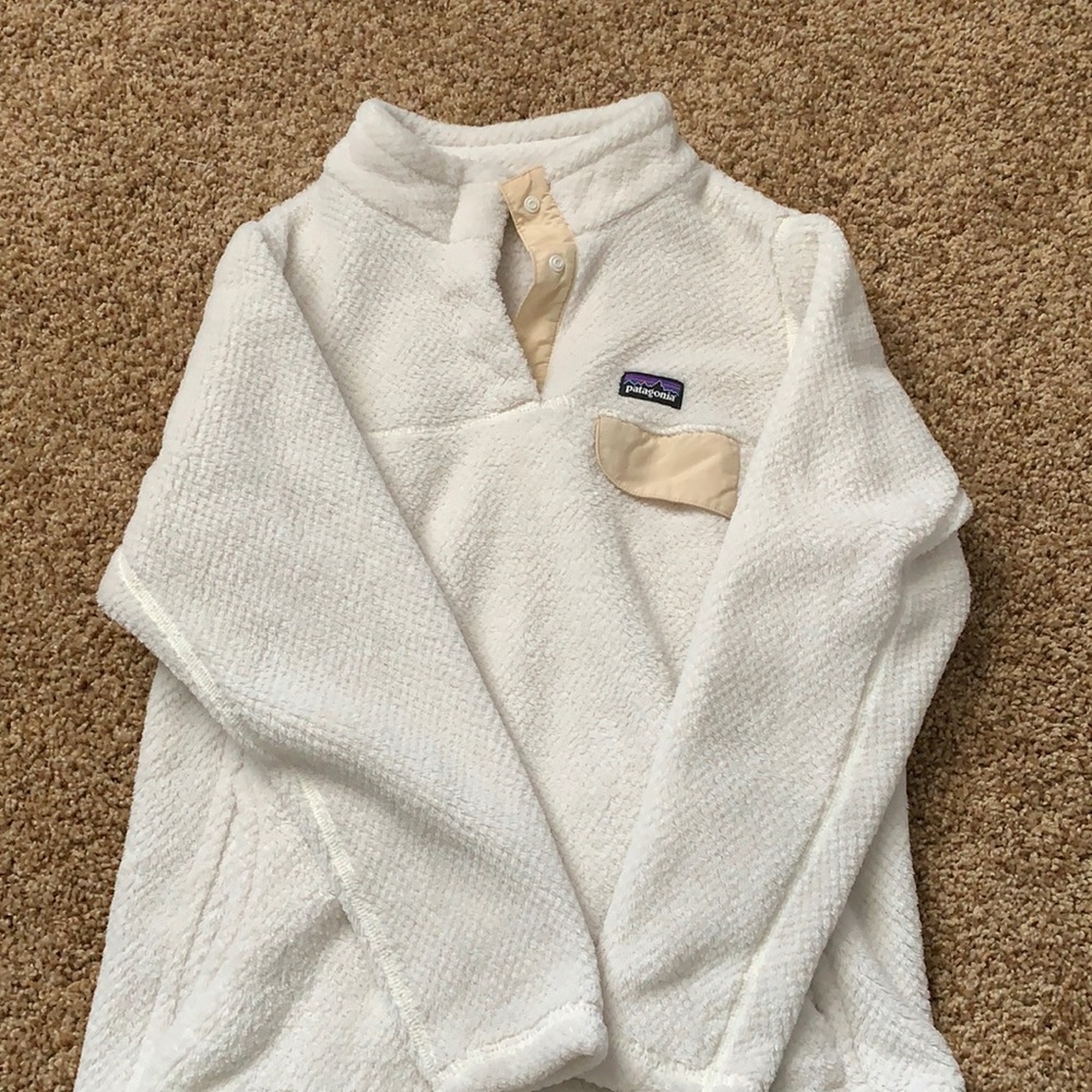 Patagonia Retool White Pullover - image 1